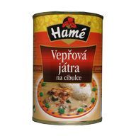 Játra vepřová/cibul.P 415g HAM