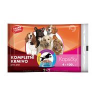 Kaps. pes hovězí/krůta ČC 4x100g