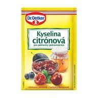 Kyselina citr.20g Dr.Oetker