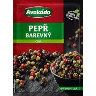 Pepř barevný celý 20g Avokado