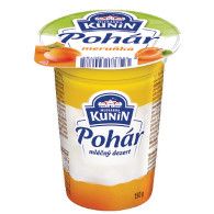 Jog. pohár meruňka 150g Kunín