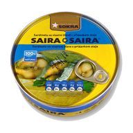 Sardinky vl.šťáva Saira 240g 