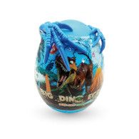 Vajíčko plast. Dinosaurus + kompr. 5g