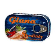 Sardinky olej chilli Giana 125gPP90g