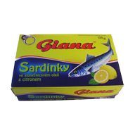 Sardinky citron RP 125g GIANA 