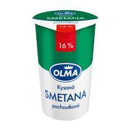 Smetana zakysaná 16% 200g Olma 1