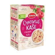 Kaše Ovesná malina 5x55g EMCO