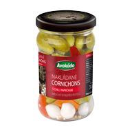 Okurky Cornichons chilli 300g S Avokado