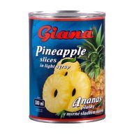 Ananas plátky Giana 580ml P