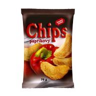 Chips paprika 70g ČC