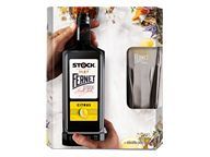 Fernet Citrus +  sklo 27% 0,5l STOCK XS