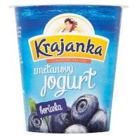 Jog. Krajanka smet. borůvka 8,3% 150g